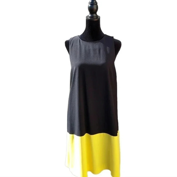 Alice + Olivia Dresses & Skirts - NWT Alice + Olivia Black and Lemon Dorma Dress Medium